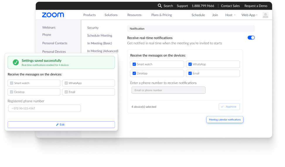 Zoom project screenshot